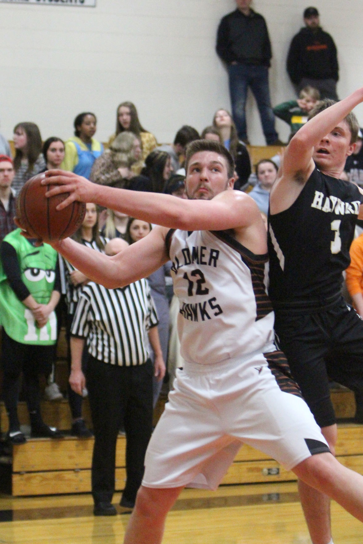 Hayward at Bloomer boys basketball 3-1-19